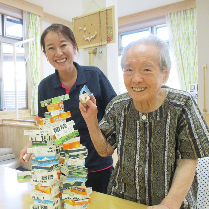 ケアリングの通所介護は、明るく元気なプロ集団