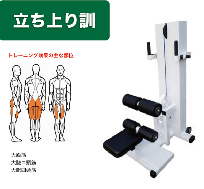 ケアリング介護予防筋トレマシン