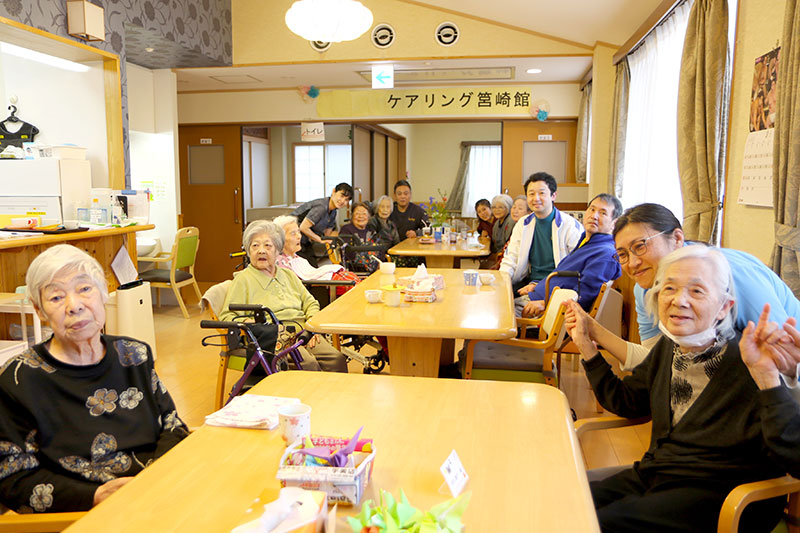 ケアリングの看護小規模多機能型居宅介護は地域に密着した「通い」「泊まり」「訪問（看護・介護）」が出来る